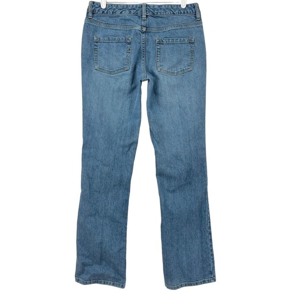 ROUTE 66 Women's Low Rise Boot Cut Blue Denim Jeans Size 6 Average (W29"xL31") - Picture 2 of 11